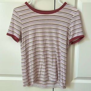 Light weight striped shirt.